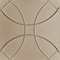 Ceilume Celestial 2ft x 2ft Latte Ceiling Tile V3-CELEST-22LAO - alternate 1